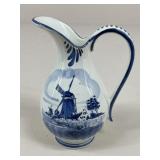 Delft / Holland Hand Painted Pitcher