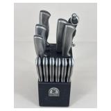 Sabatier Knife Set W/ Block