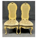 Hoke Furniture Cane Back Dining Chairs