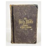 Antique Hitchcockï¿½s Holy Bible Old/New Testament