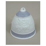Lladrï¿½ Bisque Porcelain 1993 Annual Christmas Bell