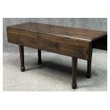 Drop Leaf Spruce Sofa/Dining Table