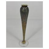 Craig Zweifel Art Glass Trumpet Vase