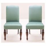 Bassett Upholstered Dining Chairs / 2 pc