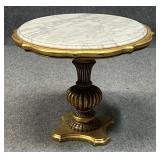 Side Table w/ Marble Top