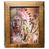 3D Lenticular Native American Scenes