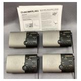 4pc Chamberlain Wireless Portable Intercom