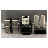 4pc Speakers & Headphone