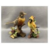2pc Bird Figurines