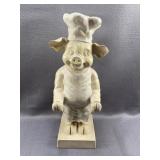 Pig Chef Statue/Stand
