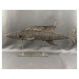 Metal Fish Figurine