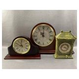 3pc Mantle Clocks