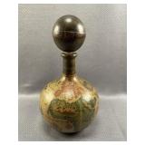 World Map Decorative Decanter