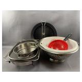 6pc Kitchen Strainers