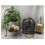 4pc Metal Decorative Items