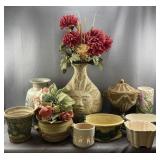 10pc Pots & Vases