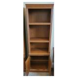 Bookshelf w/ Cabinet in base