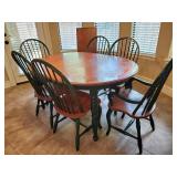 7pc Dining Set w/ Leaf