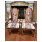 2pc Upholstered Arm Chair