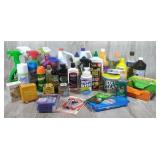 20+pc Assorted Cleaning & Household Chemicals