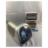 23pc Cds, Xbox Games, Controller, & Cd Organizer