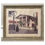 Framed Print "On The Way To Market"