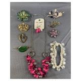 10pc Lot Womans Jewelry