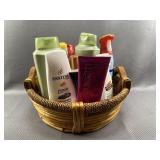 14pc Basket & Hair & Face Products