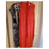 9pc Summer Dresses Ankle Length Size 14