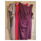 4 Designer Dresses  Size 14