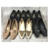 6 Pair Womans Heels Size 11