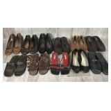 11pc Womans Flats & Sandals