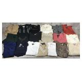 20pc Sweaters & Shells Size L