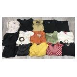 Button Down Front Tops Sz XL