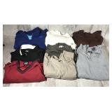 10pc Sweaters, Jackets & Polo