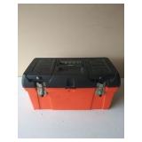 Toolbox w/ Assorted Batteries