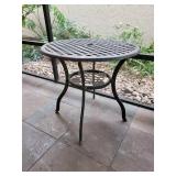 Round Metal Outdoor Table