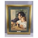 Framed "Gabrielle & Jean" Print by Renoir