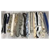19pc Casual Belts Size XL, 14 & 16