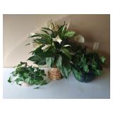 3pc Floral & Greenery Arrangements