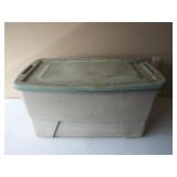 Tub Of Christmas Decor