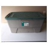 Tub Of Assorted Christmas Decor