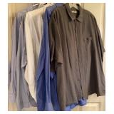 7pc Dress Shirts Sz 18.5 & 19 34/35