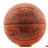 Houston Rockets Autographed Game Ball