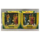 2pc Pairs of Crayola Bookends NIB