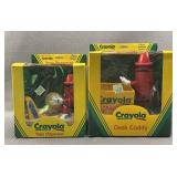 2pc Crayola Desk Caddy & Tape Dispenser NIB