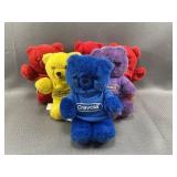 6pc Crayola Teddy Bears