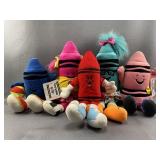 5pc Stuffed Crayola Crayons