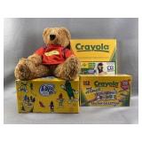 4pc Crayola Crayons & Misc.