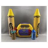 5pc Misc Crayola Items